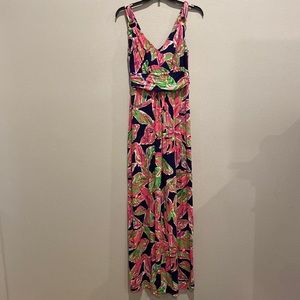 Lilly Pulitzer maxi floral dress